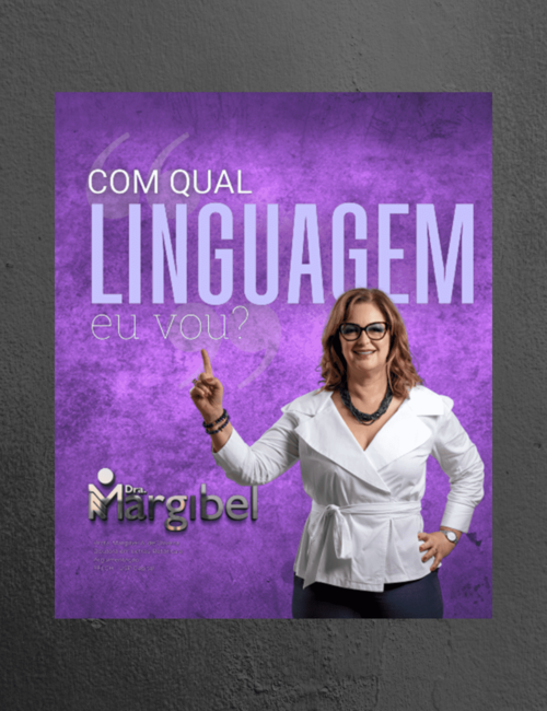 E-book: Com qual Linguagem eu vou? feito pela doutora Margibel